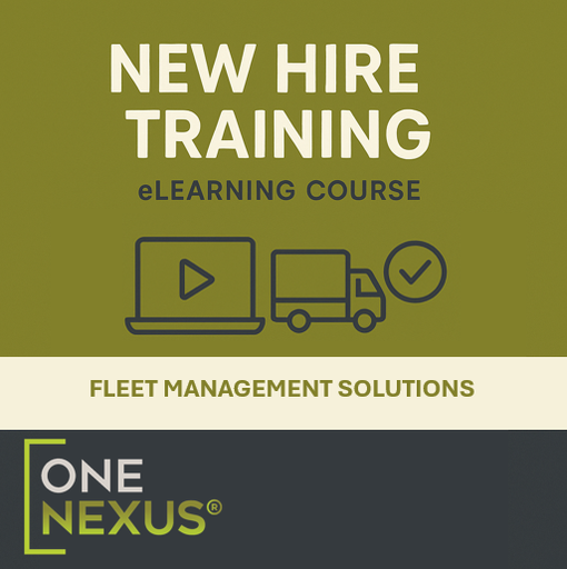 NEW HIRE TRAINING: Fleet Management Training